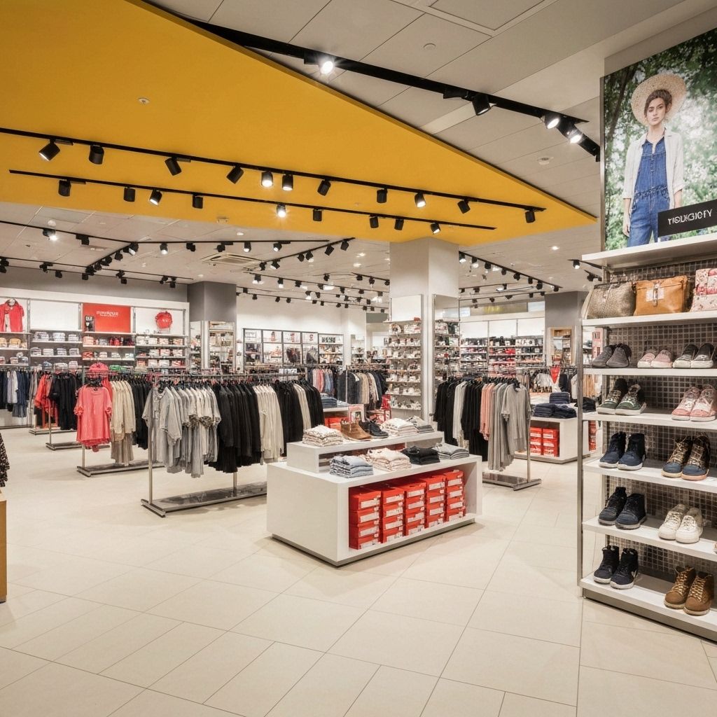 Multi-brand store interior