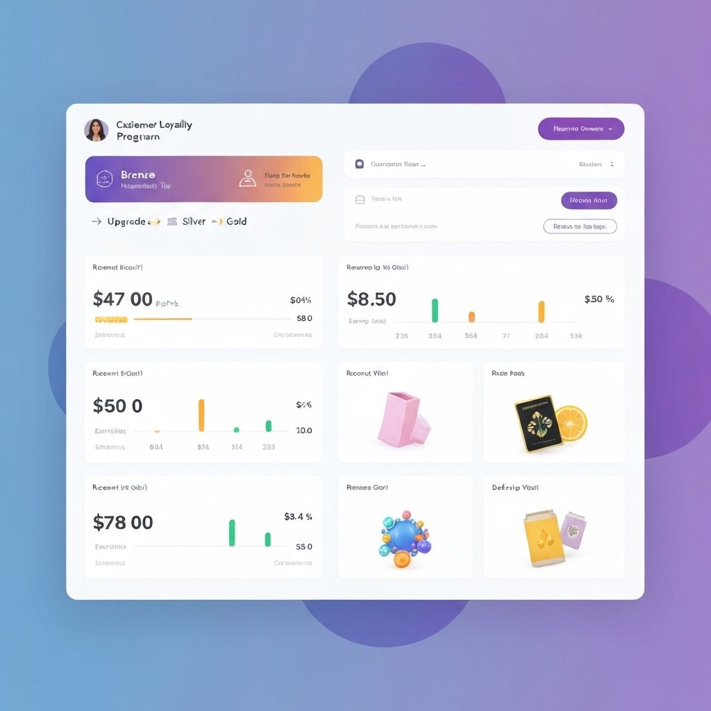 Zentiya Customer Loyalty Program Dashboard