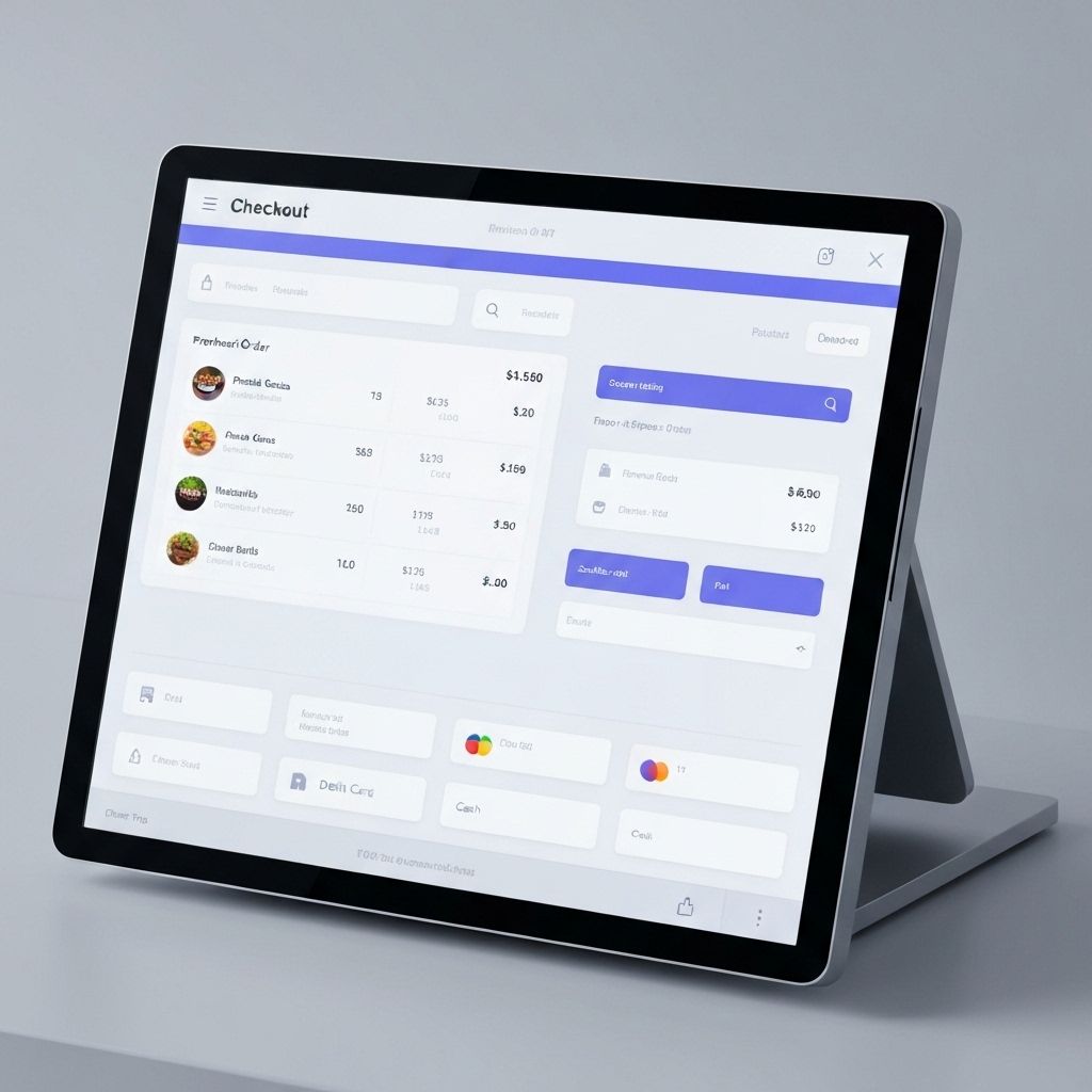 Zentiya POS System Interface